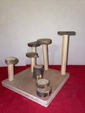 Homemade Small Animal Stand Creative Hamster Climbing Ladder Toy Leisure Toy