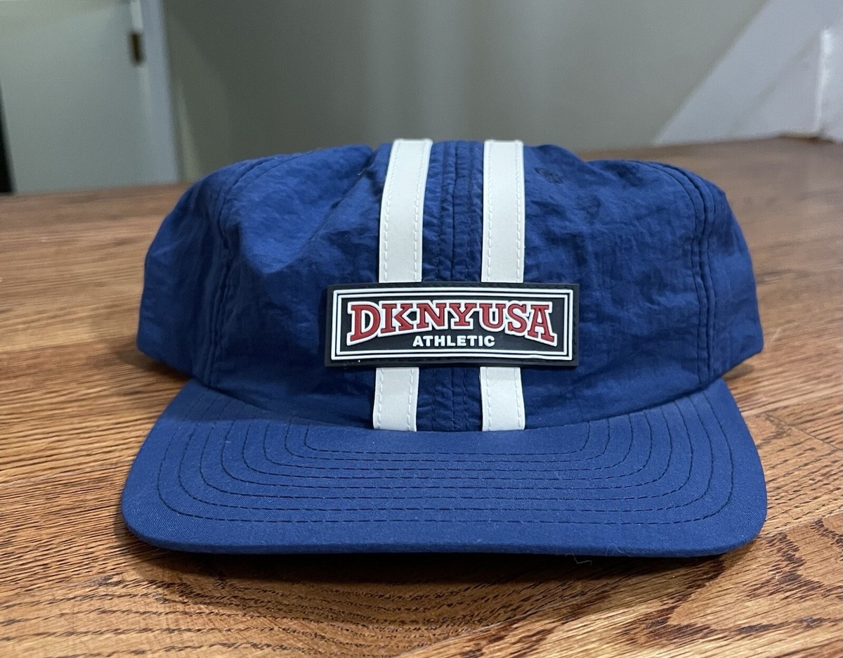 Vintage 90s DKNY Hat Cap USA Athletics Navy Blue Men's One Size | eBay