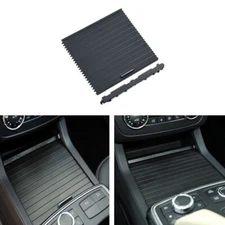 New Console Cup Holder Tray Roller Blind Cover For Mercedes W166 ML GL 2012-2019