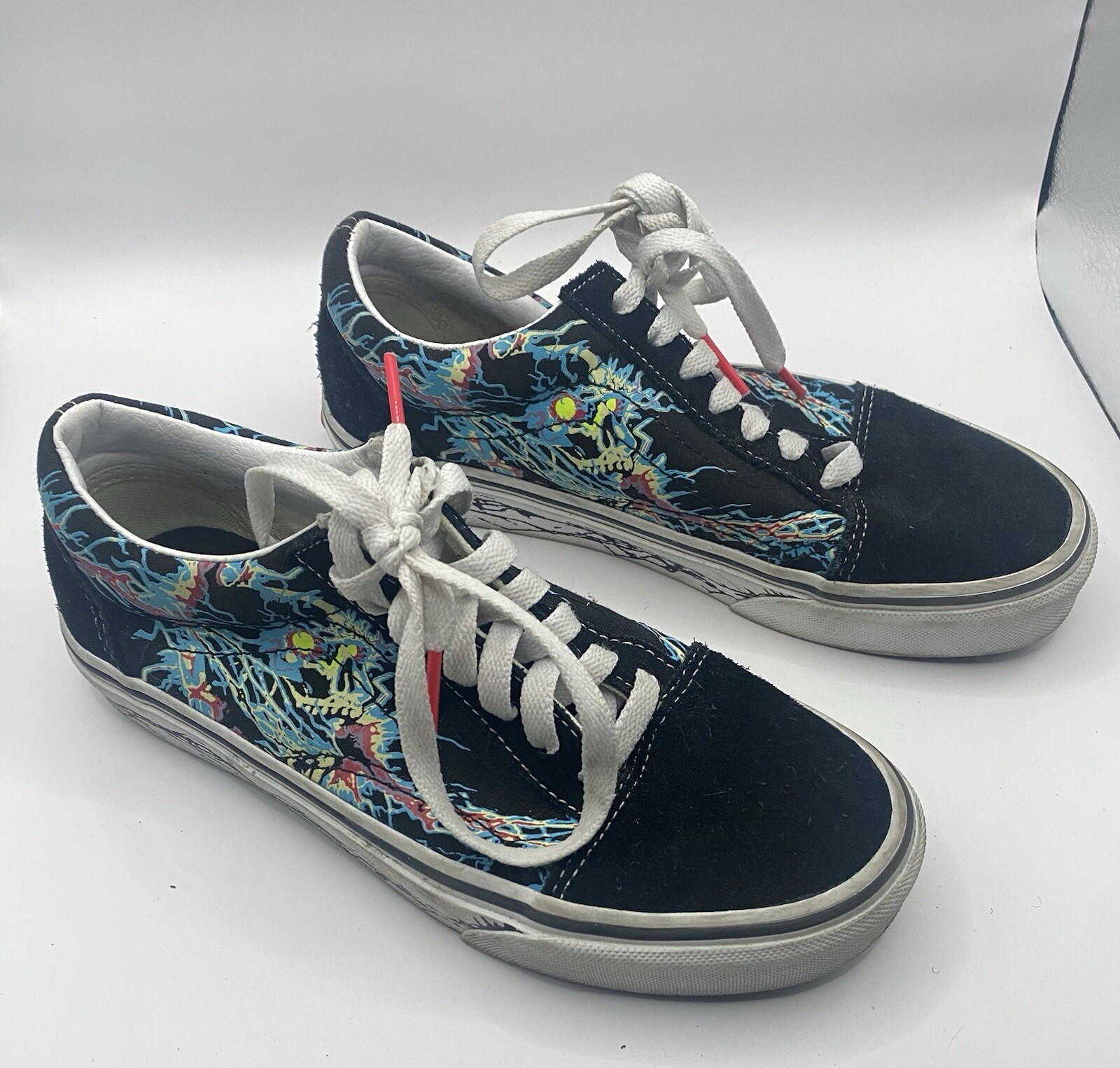 Vans Old Skool Zap Low Glow in the Dark Skull House of Terror Men