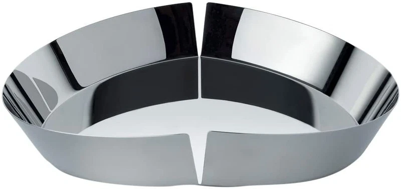 Fruttiera Centrotavola Alessi MSM01 Broken Bowl in Acciaio Inox - Rigato