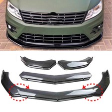 For Vw Passat Cc Carbon Fiber Front Bumper Chin Lip Splitter Spoiler Body Kit For Vw Passat Cc Carbon Fiber Front Bumper Chin Lip Splitter Spoiler Body Kit