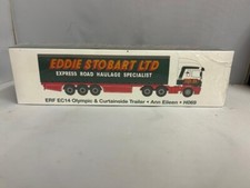 ATLAS 4649131 EDDIE STOBART ERF EC14 OLYMPIC & CURTAINSIDE TRAILER ANN EILEEN