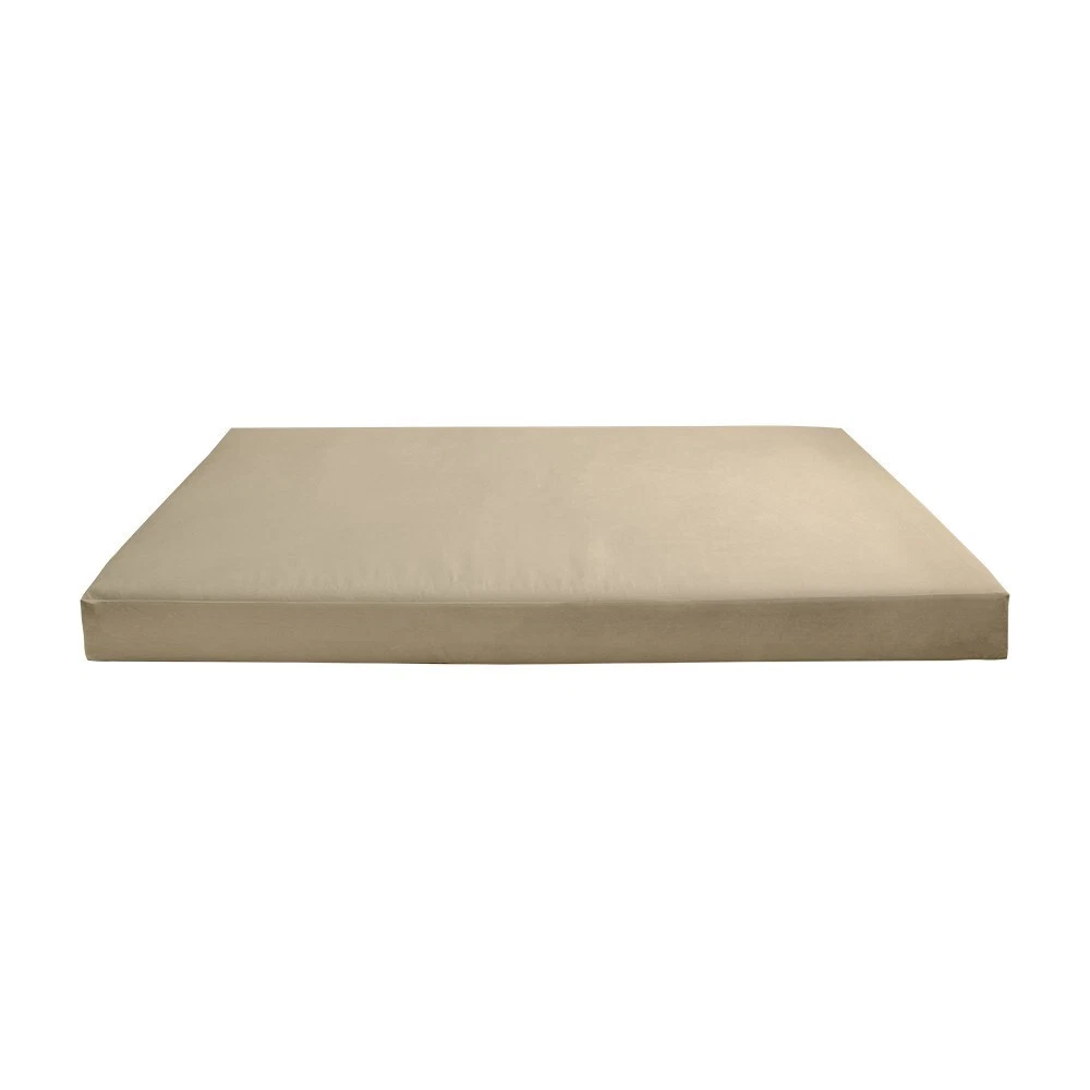 Knife Edge 6" TWIN-XL 80x39x6 Velvet Indoor Daybed Mattress |COVER ONLY|-AD304