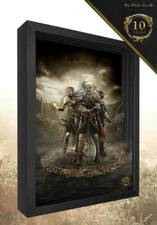 The Elder Scrolls Online Heroes Shadowbox #/500 COA Figure Nord Elven Breton ESO