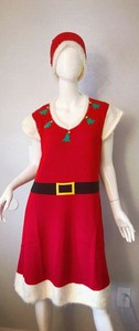 santa sweater dress