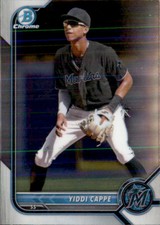 2022 BOWMAN CHROME PROSPECT MIAMI MARLINS YIDDI CAPPE #BCP-248