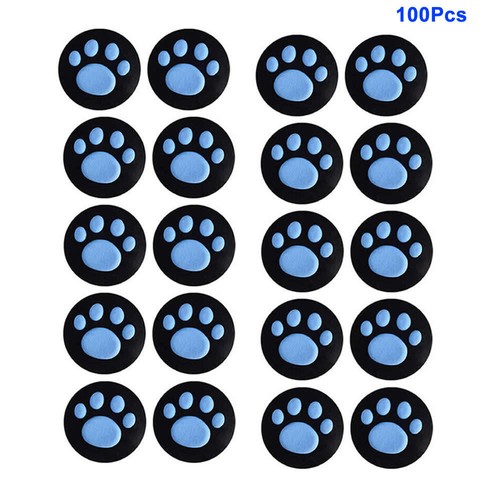 100 x Grip Cap Cover Thumb Stick For PS5 PS4 PS3 Xbox 360 One Cat Paw Claw - Picture 17 of 43