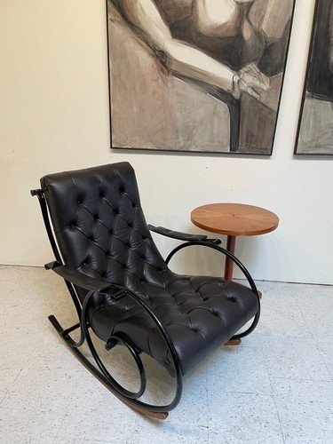 Mid-Century Tubular Rocking Chair by Lee Woodard | eBay