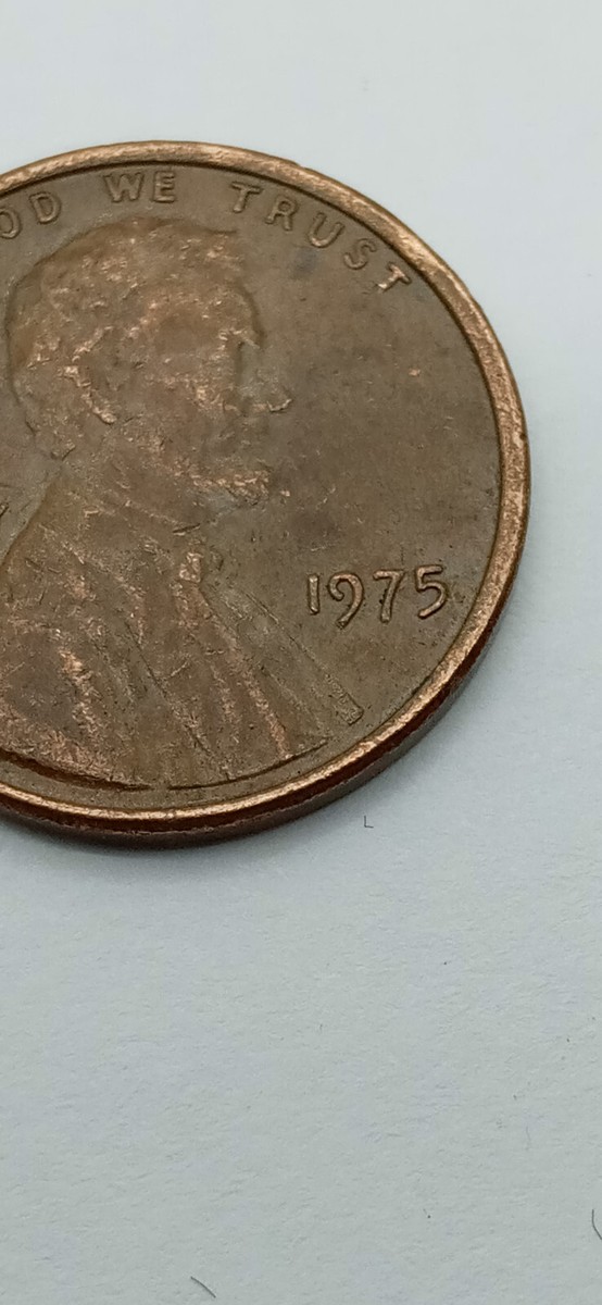 1975 US Lincoln Copper Penny NO MINT MARK 3.1g #027 | eBay