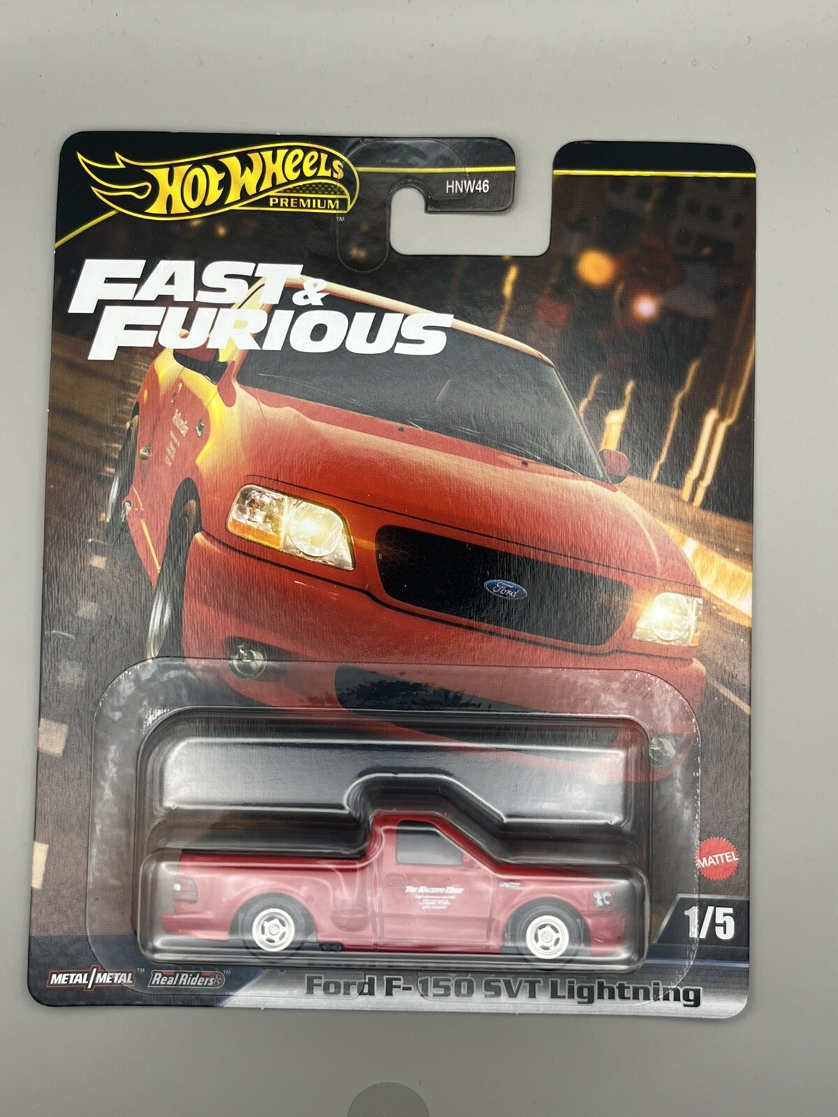 Hot Wheels Ford F150 SVT Lightning Fast and Furious HNW46-956 H 1/64