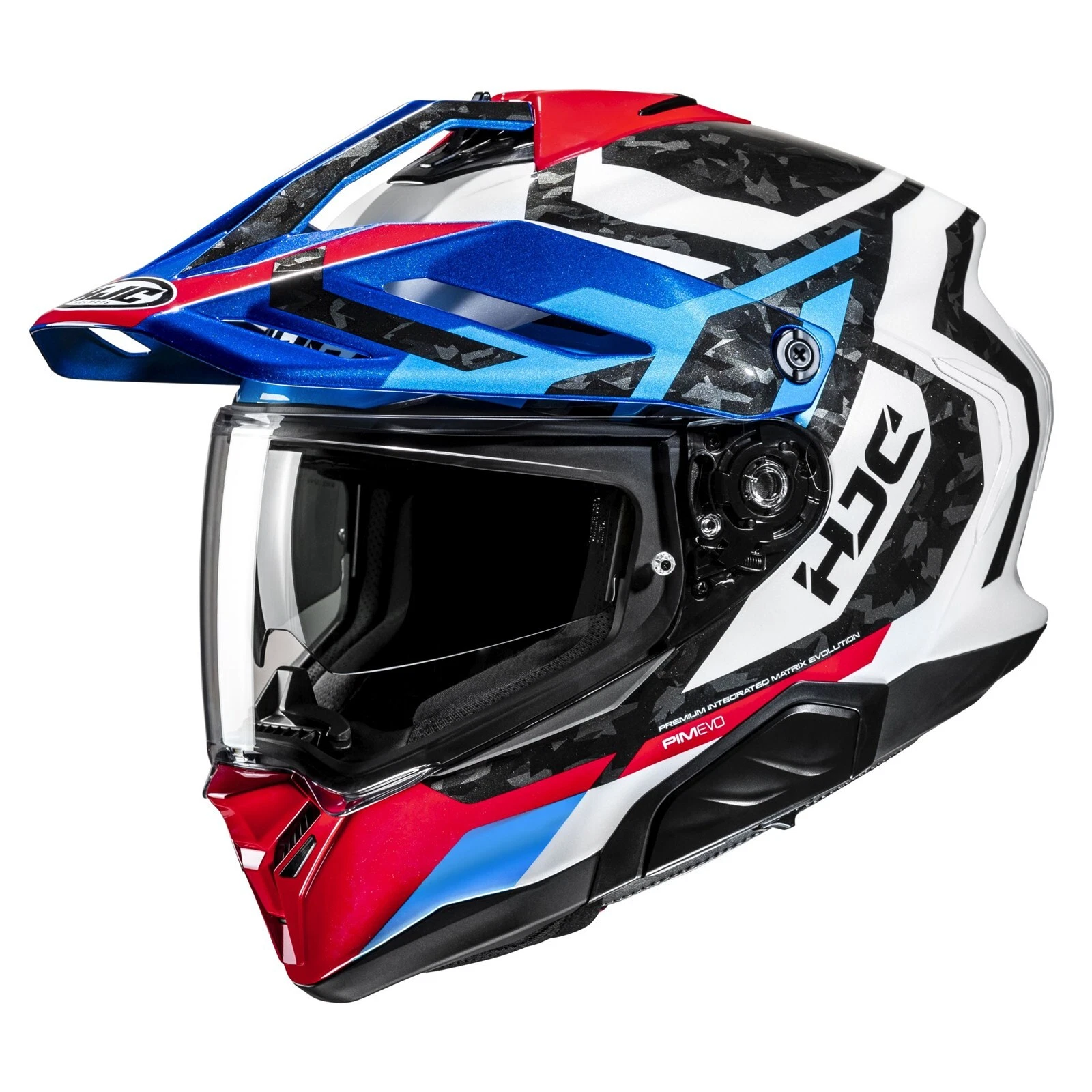 Casco HJC RPHA 60 Dakar MC21 Azul Blanco Rojo