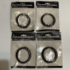 Lot of 4 Everbilt 1005135637 Flush Valve Shank Washers For 2" Flush Valve Repair