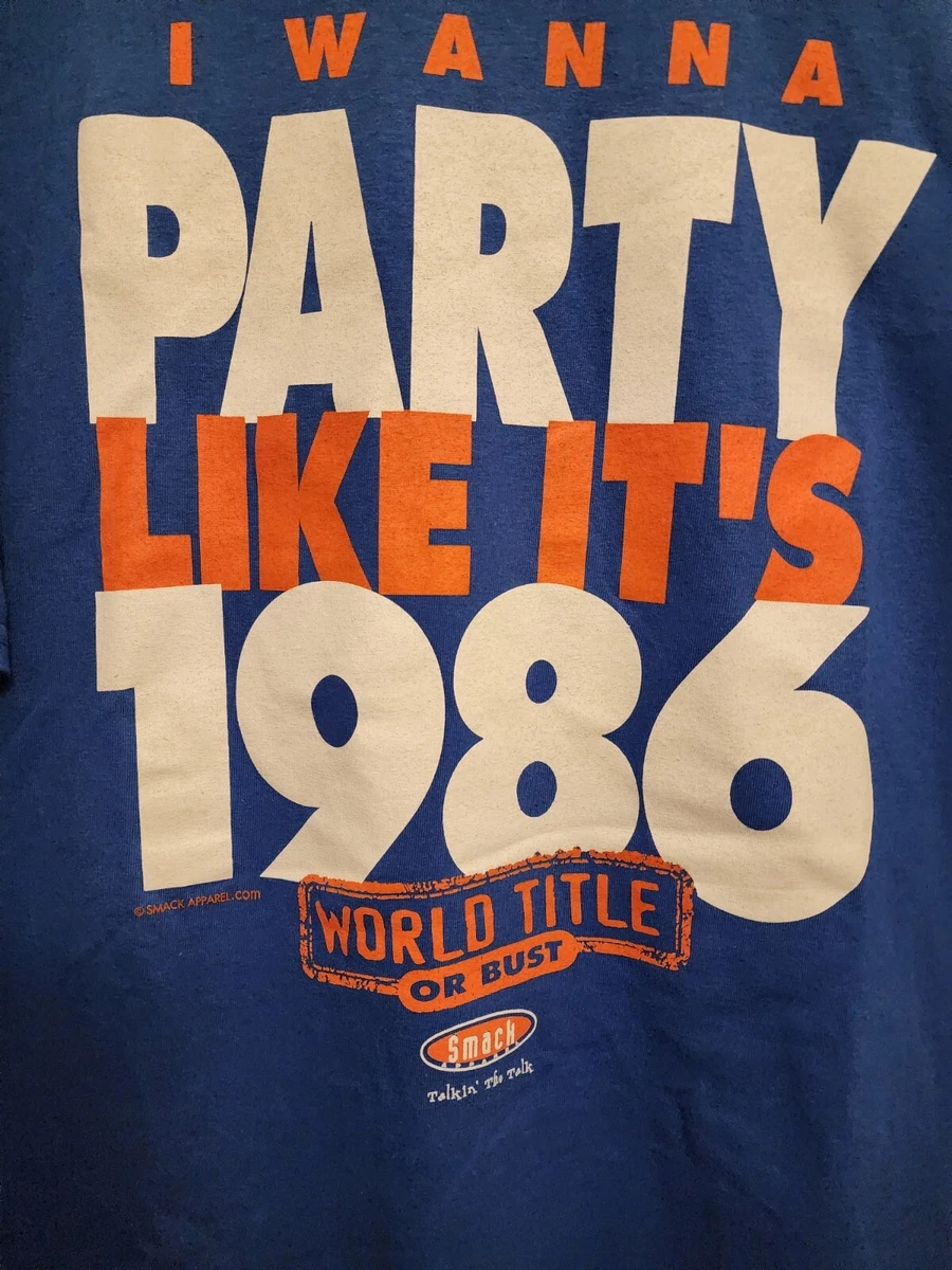 1986 mets t shirt