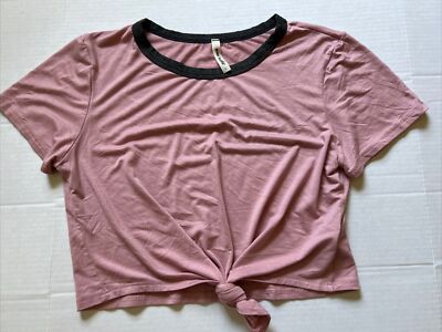 Beachwear - Cropped Tee -Size L - ever hottie  - New