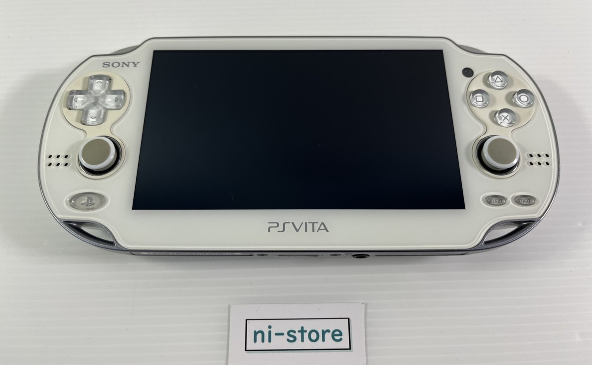 Sony PS Vita PCH-1100 PCH 1100 Console White Complete in box