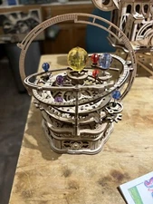 ROKR “Starry Night” Orrery Mechanical 3D Wooden Puzzle Music Box Assem