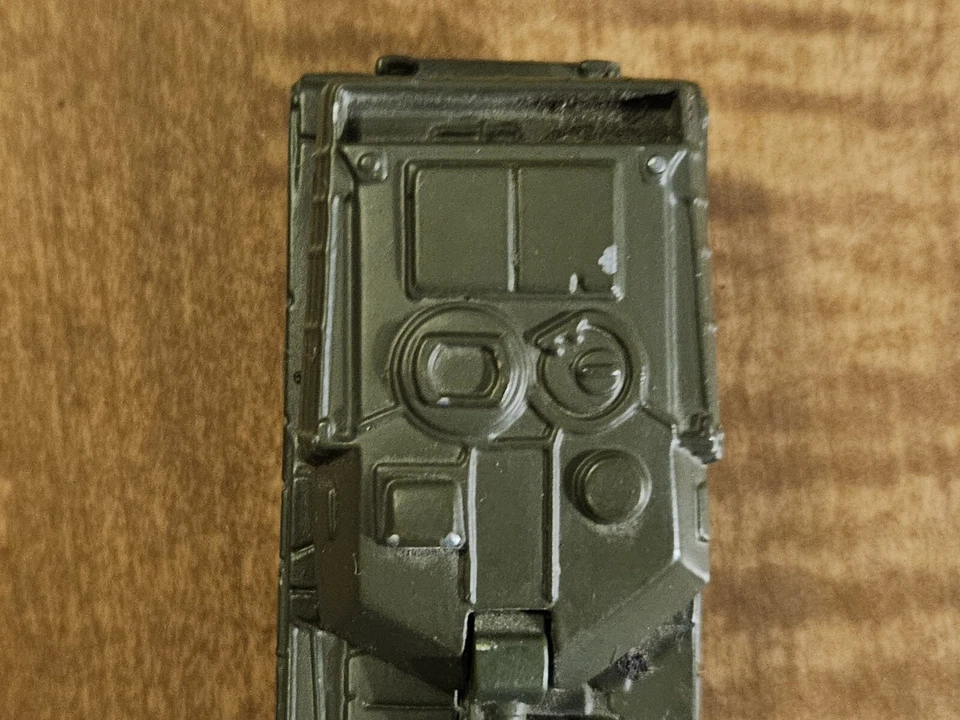 MAISTO 1:64 Green w/White Star Military Army Tank T-7521-6 360 Turret - Image 3 of 4