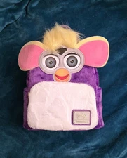Loungefly Furby Plush Cosplay Lenticular Mini Backpack New