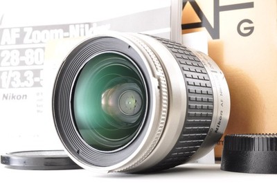 Nikon AF NIKKOR 28-80mm レンズ Nikon AF NIKKOR 28-80mm f/3.3-5.6 G Zoom Lens w/Box *Near Mint+5
