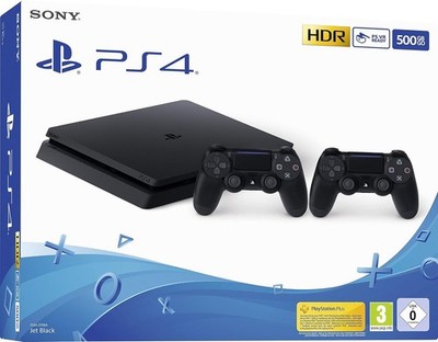 PlayStation 4 - Konsole (500 GB, schwarz, slim, F-Chassis)