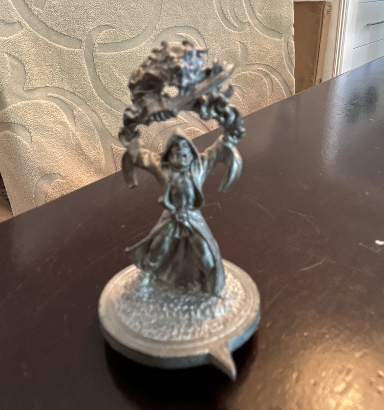 Vintage 1994 Reaper Miniatures Scrye Life Counter - Wizard Top Piece Only - MTG