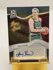 2023-24 Spectra Basketball Larry Bird ColorGraphs Auto /49 SP Boston Celtics HOF