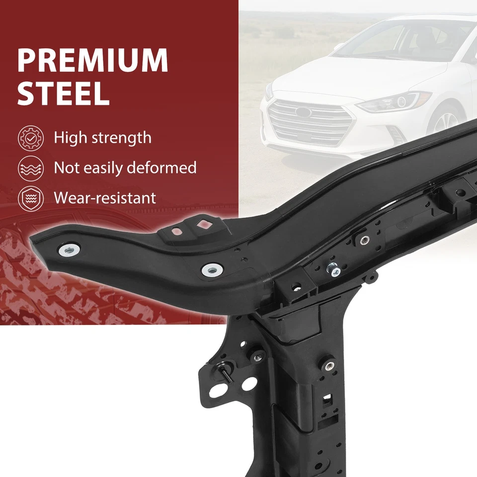 适合 2017 - 2018 现代伊兰特前散热器支撑组件 #64101F2000 — 第 4/4 张图片