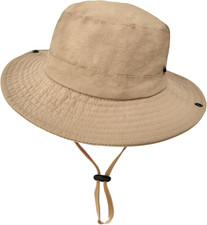 Outdoor Kids Sun Hat UPF 50 Quick Dry Foldable Bucket Hat Lightweight Adjustabl