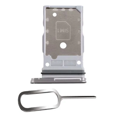 MARKENLOS SAMSUNG GALAXY S24 Ultra 5G SIM KARTEN HALTER TRAY ADAPTER SLOT TITANIUM GRAY