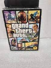 Grand Theft Auto 5 Complete PC DVD-ROM Set 7-Disc  Un-tested  *read Description*