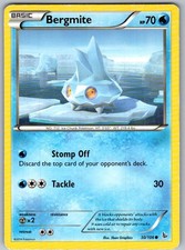 POKÉMON TCG BERGMITE 30/106 COMMON FLASHFIRE LIGHTLY PLAYED