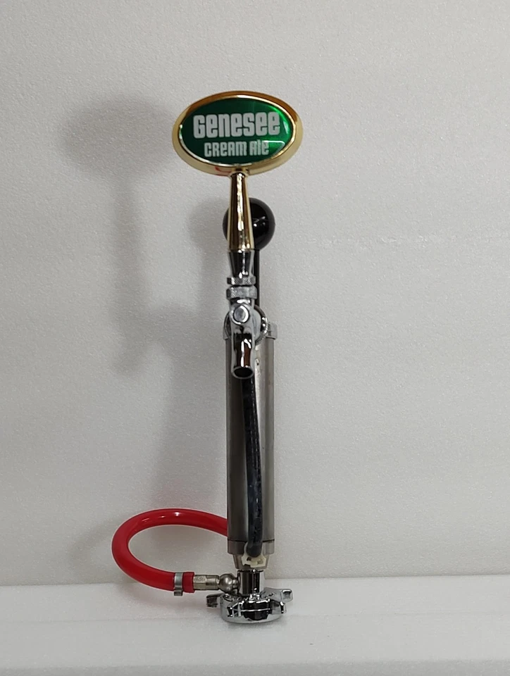 Keg Pump with Genesee Beer Tap Keg Dispenser for Home Bar Never Used - Image 4 of 4