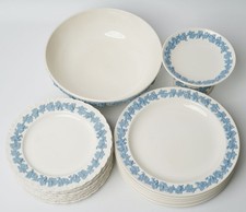Wedgwood Lavender on Cream Dinner/Salad Plate, Compote, Serving Bowl *SELECT*