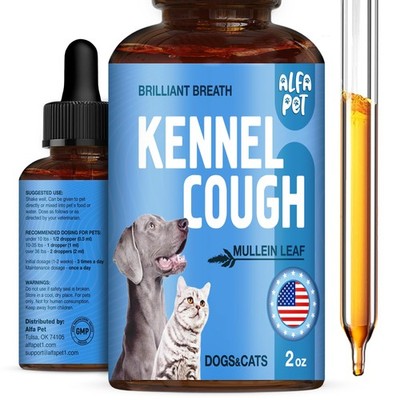 Kennel Cough Treatment for Dogs Helps with Dry, Wet, Barking Cough   Herbal C...