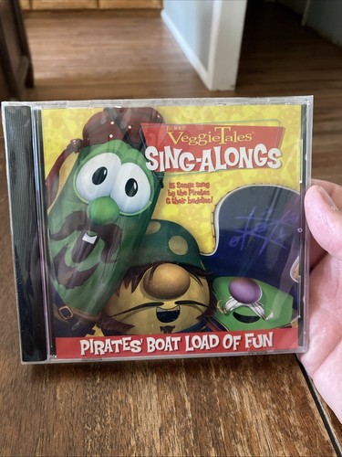 VeggieTales Sing-Alongs Pirates Boat Load of Fun CD 15 Track CD New Sealed - Picture 1 of 5