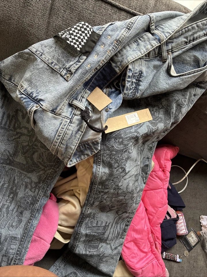 Мужские джинсы Ksubi размер 42 Van Winkle ++ узкий крой совершенно новые никогда не носились - Изображение 4 из 4