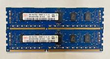 Hynix 4GB (2x2G) PC3L-10600R-9-11-A1  1RX8 2G...