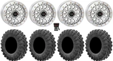 System 3 SB-6 15" Wheels Machined (6+1) 30" MotoRavage Tires Ranger XP 9/1K