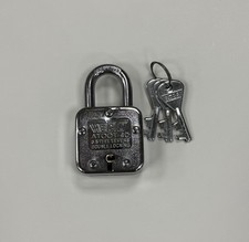 HECTO Double Locking 6 Lever Padlock With 3 Keys