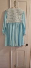 Vintage Pale Blue Nightgown And Robe