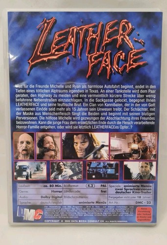 Leatherface-Kettensägenmassaker,Teil 3,DVD - Foto 2 di 3