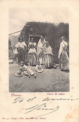 México - Choza de Indios - Ed. Latapi y Bert 59