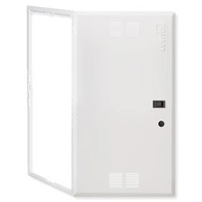 Leviton Structured Media Center Premium Hinged Vented Cover, 28 In. (47605-28S)