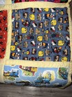 Vintage Handmade Quilt~Looney Tune-Tractor Horses~Nurses-Cars-Halloween 81x63 — photo 3