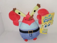 Mr. Krabs Plush 7” - SpongeBob SquarePants Good Stuff. NEW WITH TAG 
