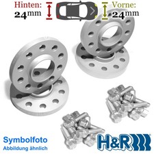 HR Spurverbreiterung vorne & hinten 24mm/Achse f&uuml;r Mercedes-Benz GLS X166 15-19