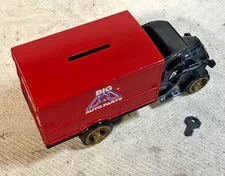 1989 ERTL "Big A Auto Parts" - 1926 Mack Delivery Truck 1/25th Diecast Bank (C)