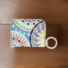 Vera Bradley Campus Double ID Sunny Medallion NWT Case Wallet
