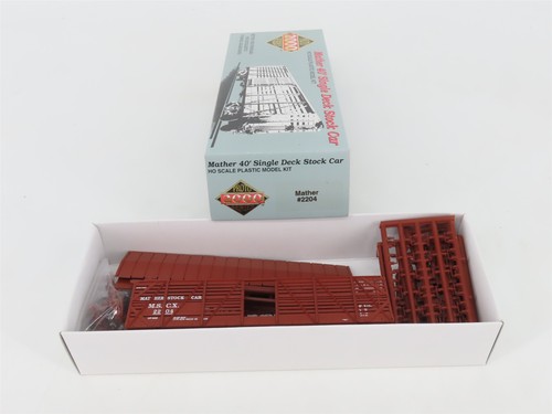 Kit Proto 2000 realista escala HO MSCX Mather 40' coche de stock de una sola cubierta #2204 | Zustand: Used